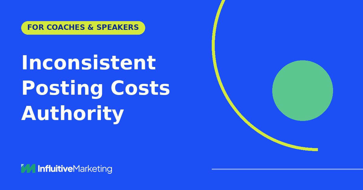 Featured image: Inconsistent Posting Costs Authority
